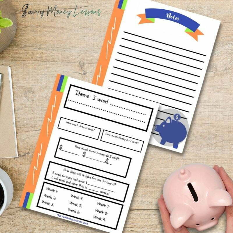 cute budget worksheets for kids
