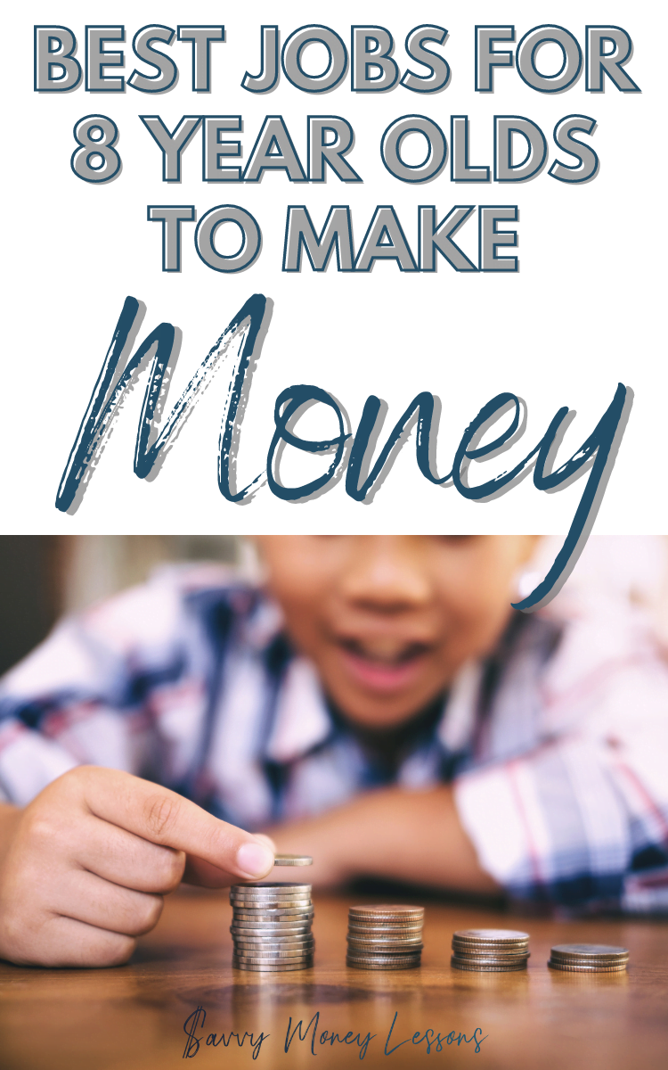 jobs for 8 year olds to make money